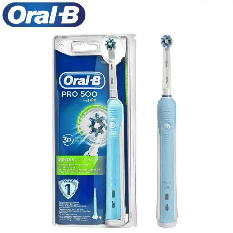 مسواک برقی اورال بی مدل ORAL B Cross Action PRO 500