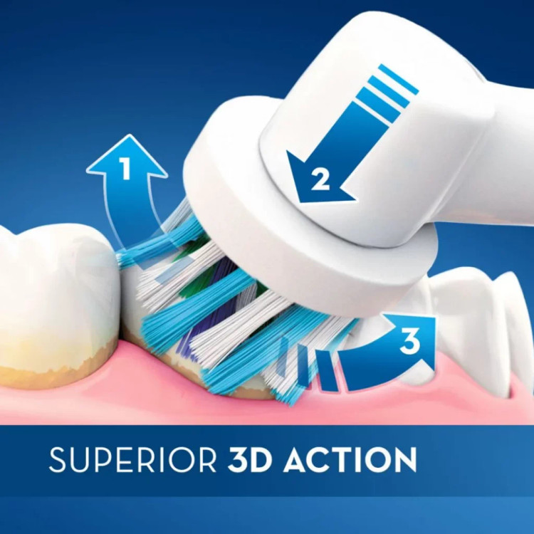 مسواک برقی اورال بی مدل ORAL B Cross Action PRO 500