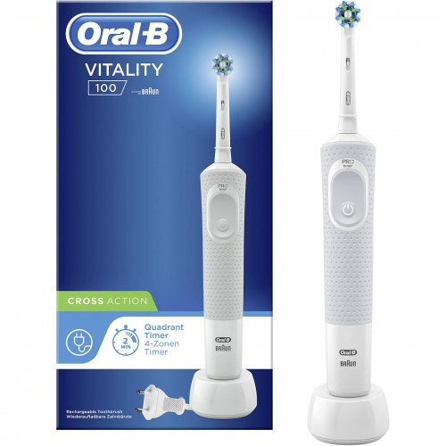 مسواک برقی اورال بی مدل Cross Action Vitality 100